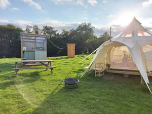 Organic Holidays - Aberhyddnant Organic Farm Camping, Aberhyddnant Organic Farm, Crai. LD3 8YS