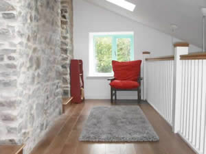 Organic Holidays - Hayloft at Troed y Rhiw Farm, Llwyndafydd, Llandysul. SA44 6BY