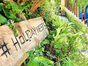 Organic Holidays - Holiday Nests, Coed Llys Mill, Login. SA34 0TH