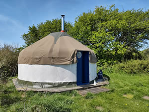 Organic Holidays - South Penquite Farm Yurts, Blisland, Bodmin. PL30 4LH