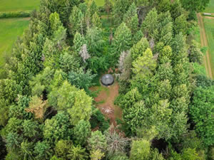 Organic Holidays - Sweet Hill Yurt, Abbey Home Farm, Cirencester. GL7 5HF