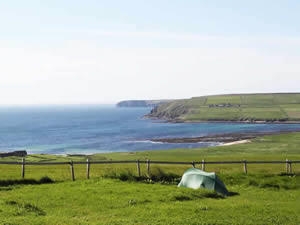 Organic Holidays - Wild Orcadian Tent and Campervans, Eastside, South Ronaldsay. KW17 2TJ